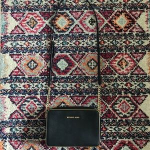 Michael Kors Jet Set Saffiano Leather Crossbody